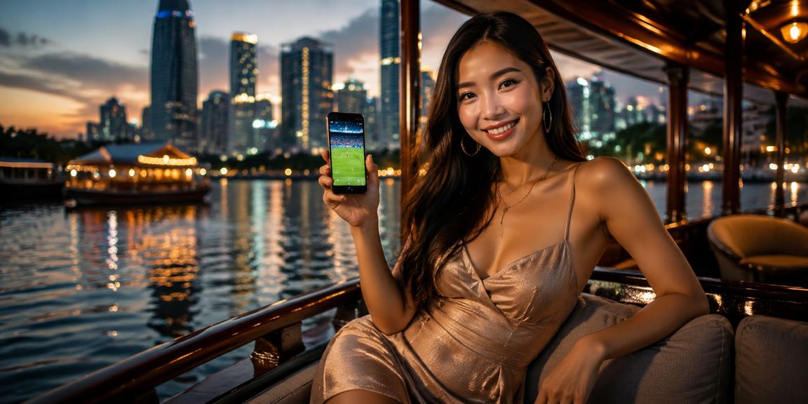 Người dùng xem kèo bóng đá vùng Mekong trên điện thoại
