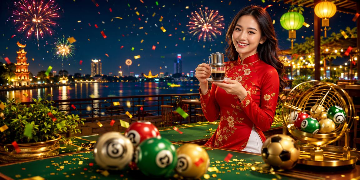 Không gian cá cược casino sôi động tại Việt Nam với ánh đèn lung linh